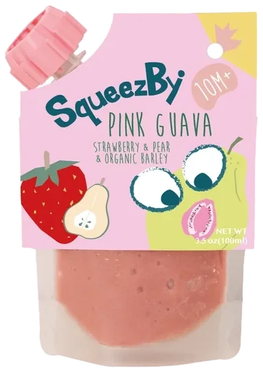 Pink Guava, Strawberry & Pear
