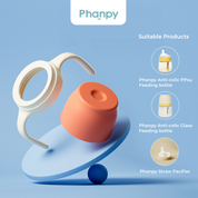 Phanpy Dust cover + Handle for Phanpy Toddler PPSU Straw Bottle