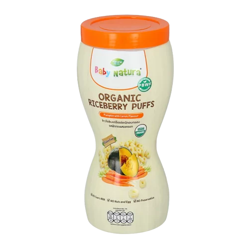 Baby Natura Organic Riceberry Puffs