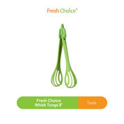 Fresh Choice Whisk Tongs 9”