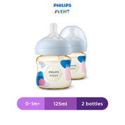 Philips Avent Natural Response Bottle PPSU, 4Oz/125Ml, 0M+, Twin Pack - Astra Family