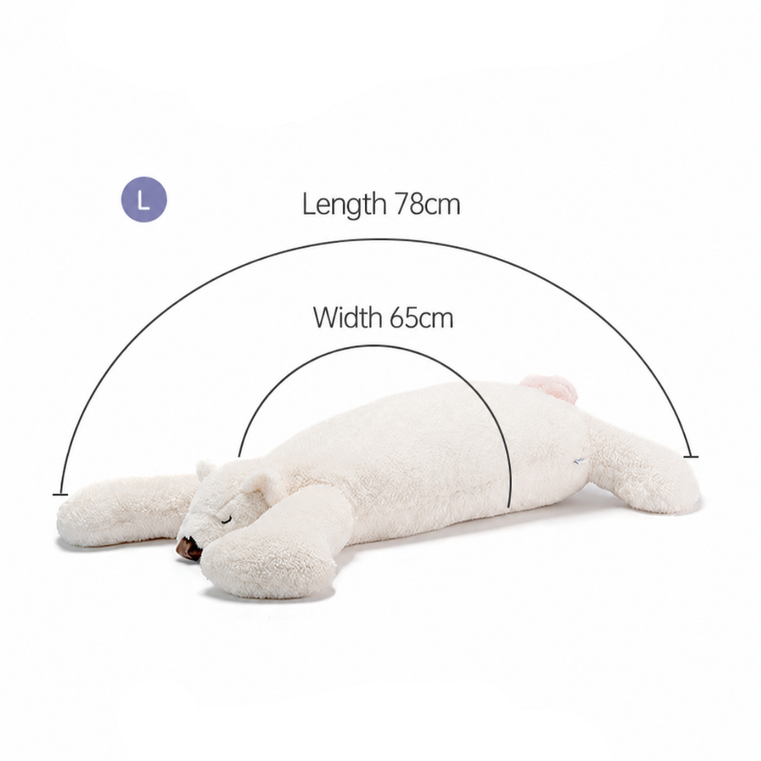 Suamoon Lie Prone Polar Bear White