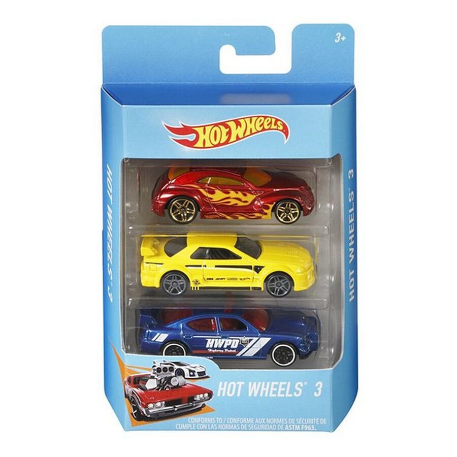 Fisher-Price Hot Wheels 3 Pack Basic Car - Astra Family