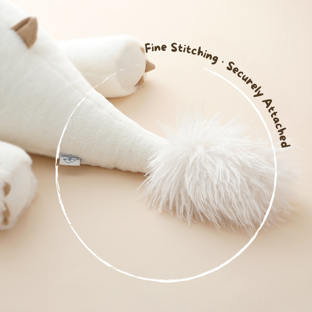 Suamoon Lie Prone Dinosaur White