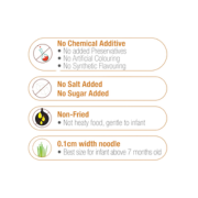 MommyJ Baby Organic Stick Noodle
