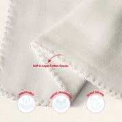 6-Layer Gauze Handkerchief 3 pcs