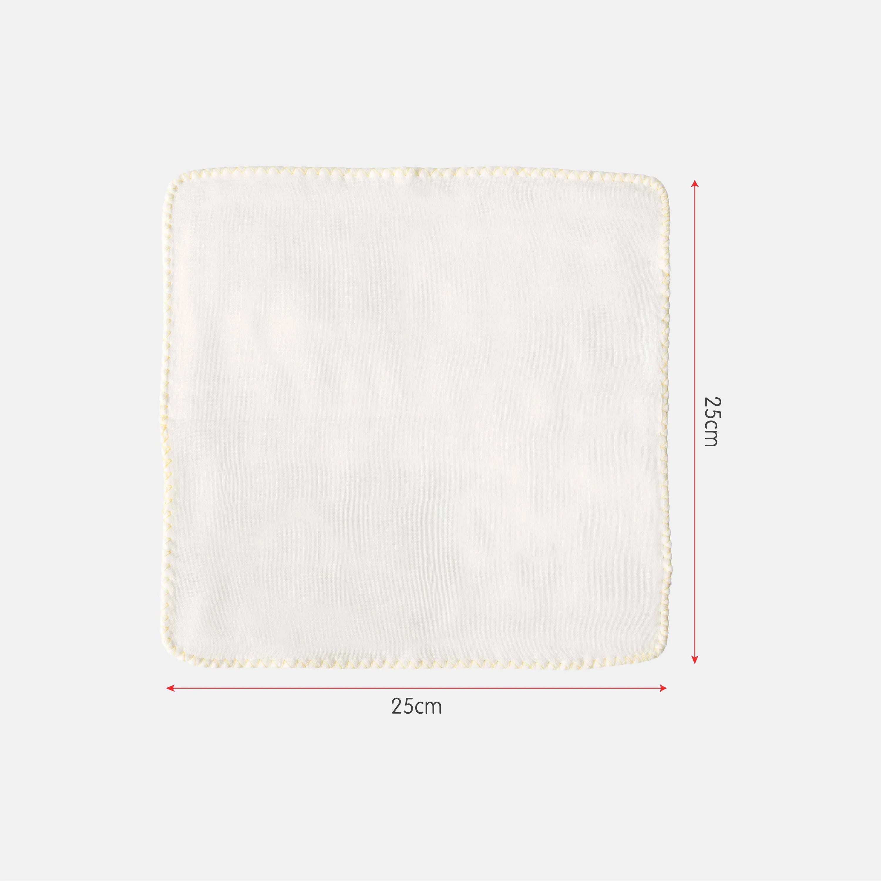 6-Layer Gauze Handkerchief 3 pcs