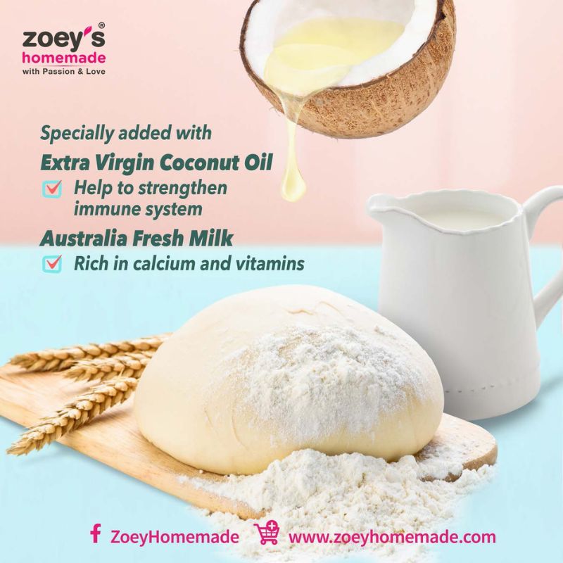Zoey Marshmallow Bun (Low Sugar)