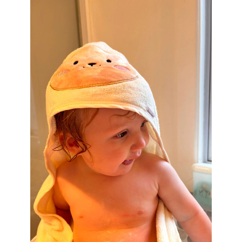 Akarana Microfiber Coral Fleece Hooded Towel