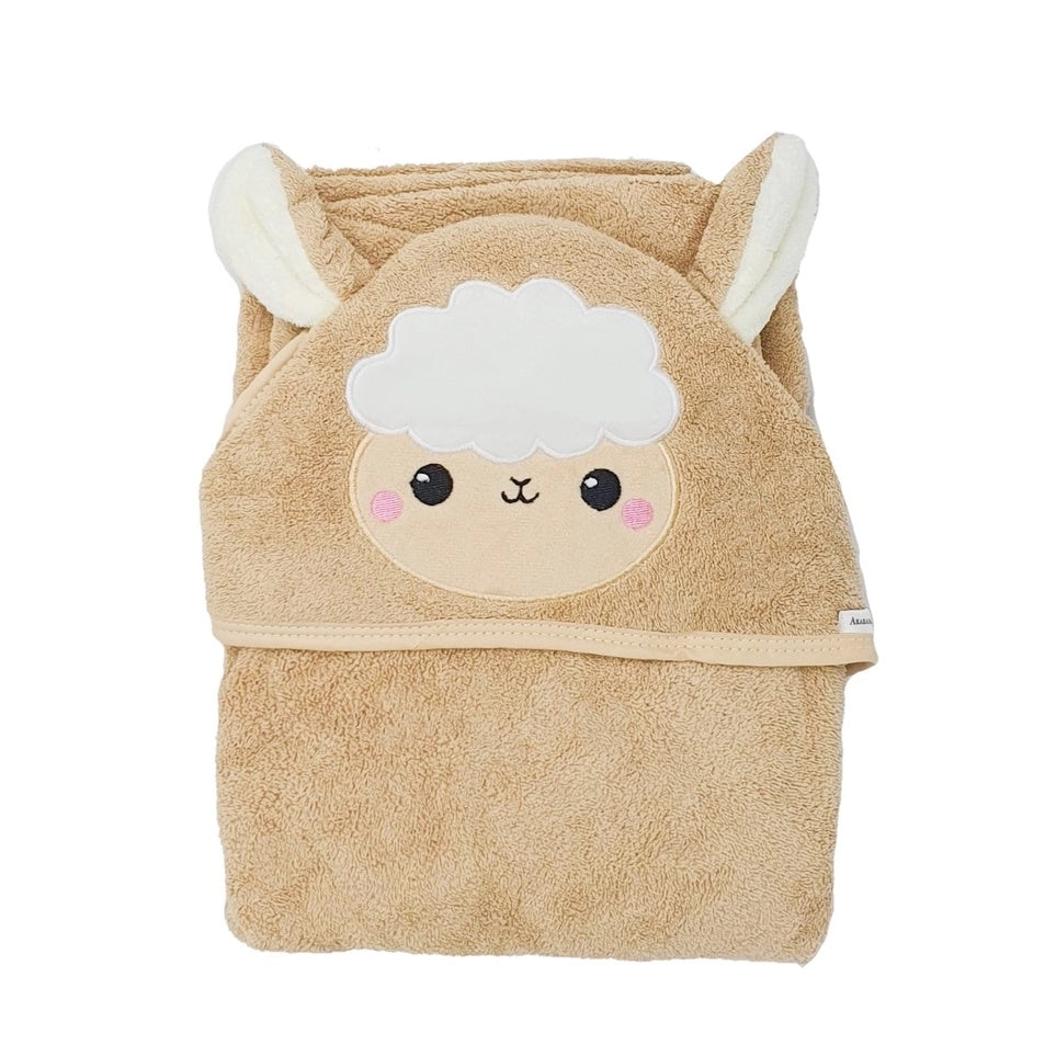 Akarana Microfiber Coral Fleece Hooded Towel