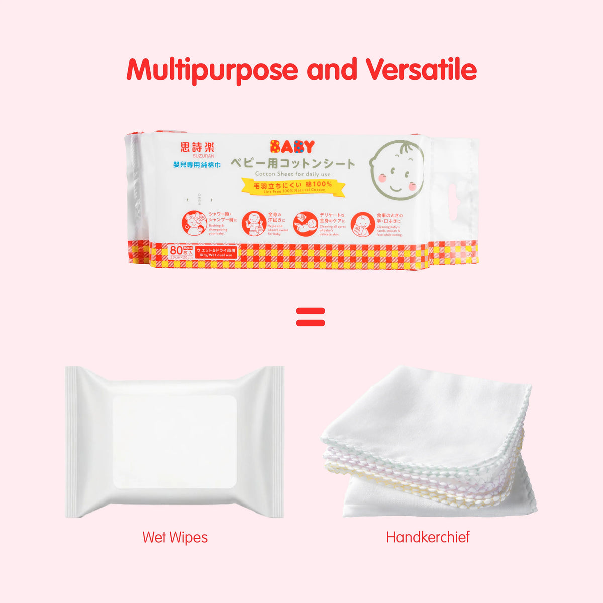 Antibacterial Cotton Sheet 80 pcs