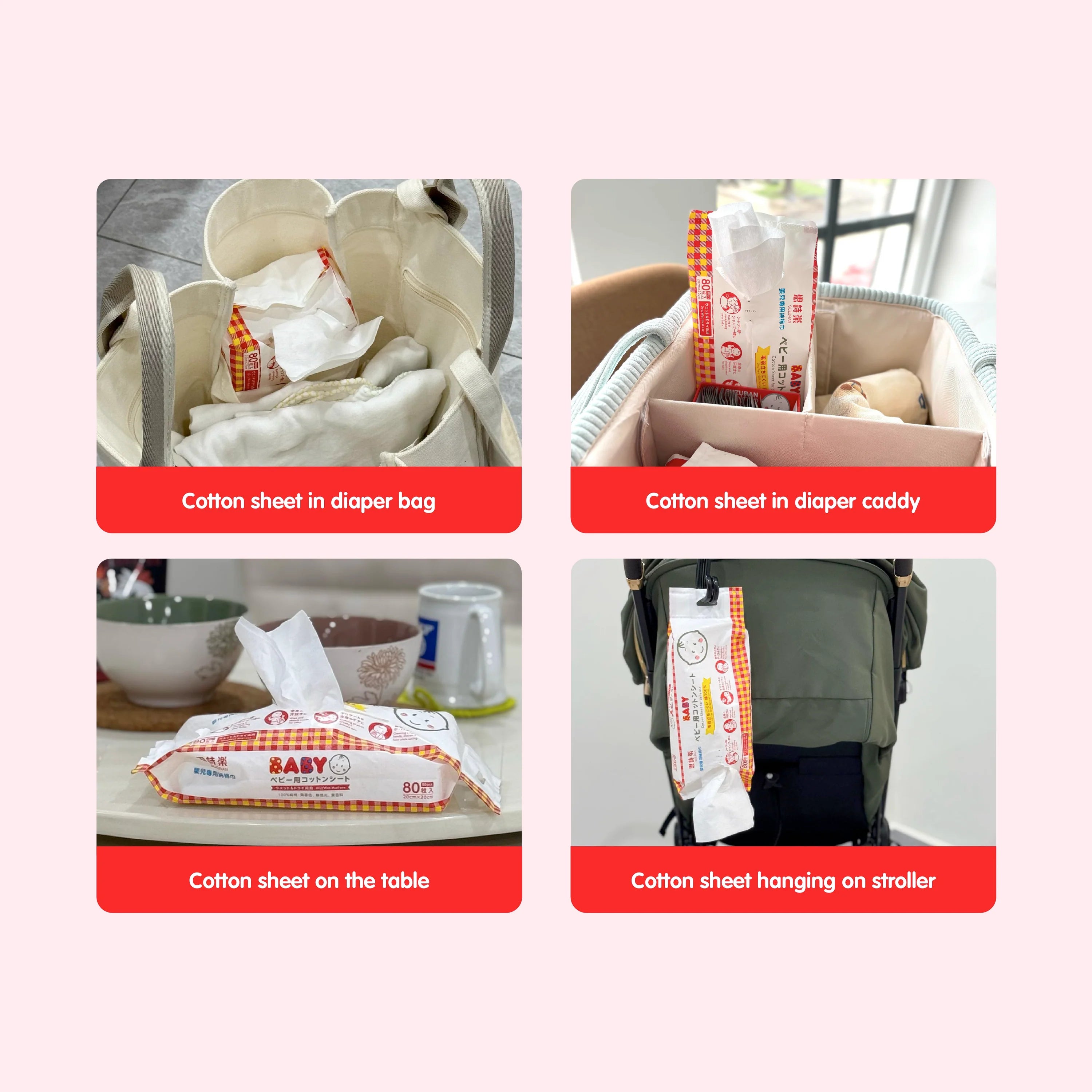 Antibacterial Cotton Sheet 80 pcs