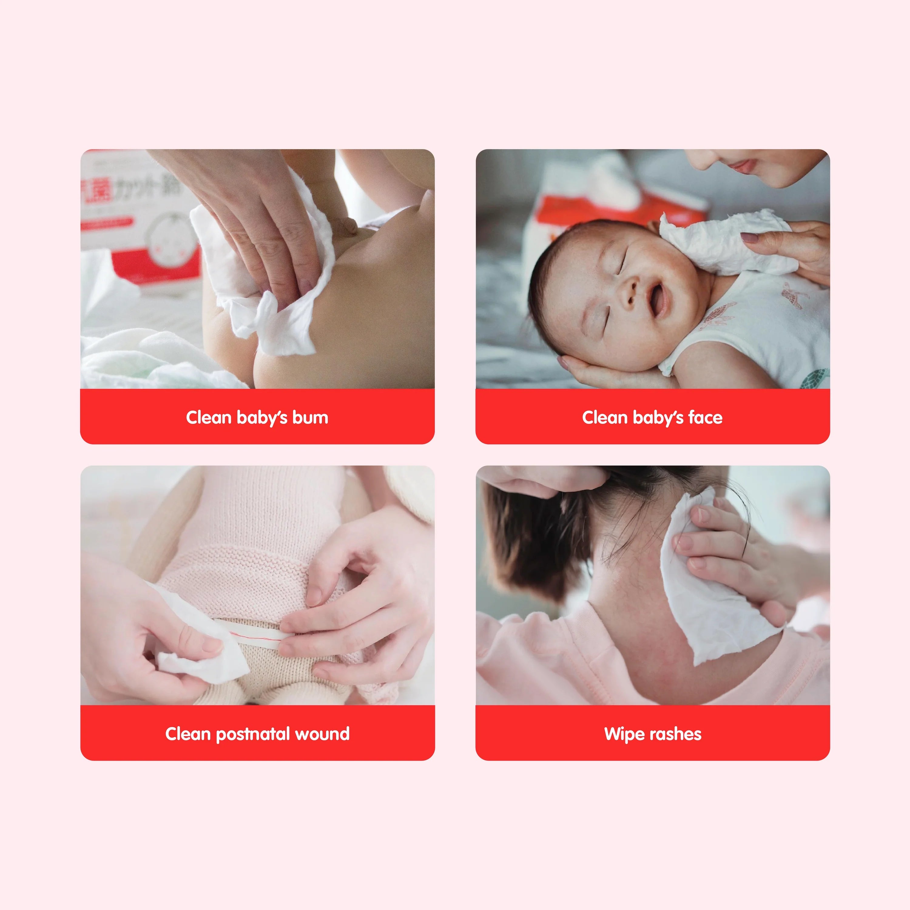 Antibacterial Cut Cotton 120 pcs