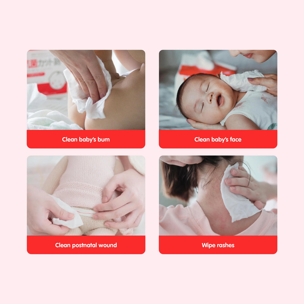 Antibacterial Cut Cotton 120 pcs