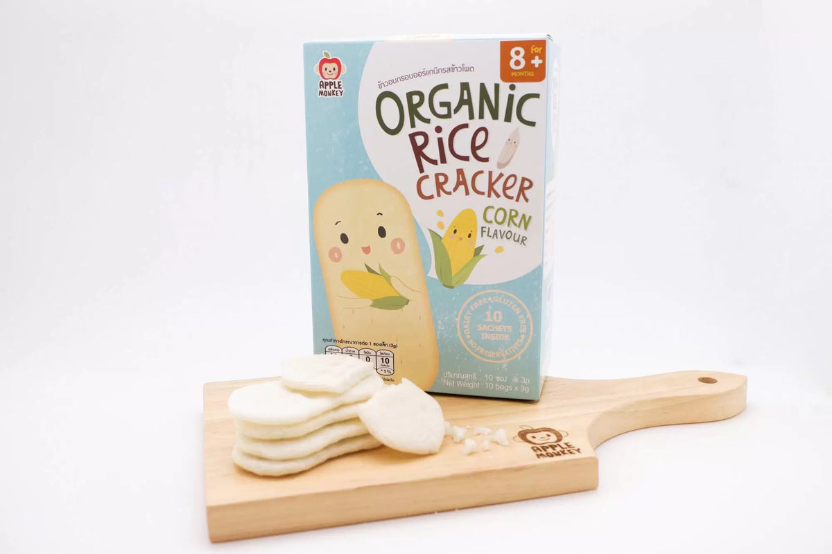 APPLE MNKY ORG RICE CRKR