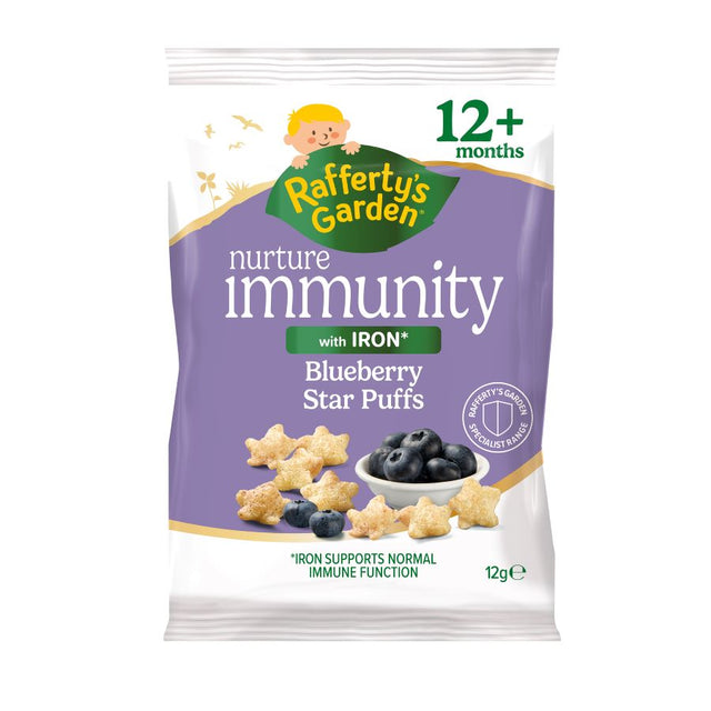 Blueberry Star Puffs