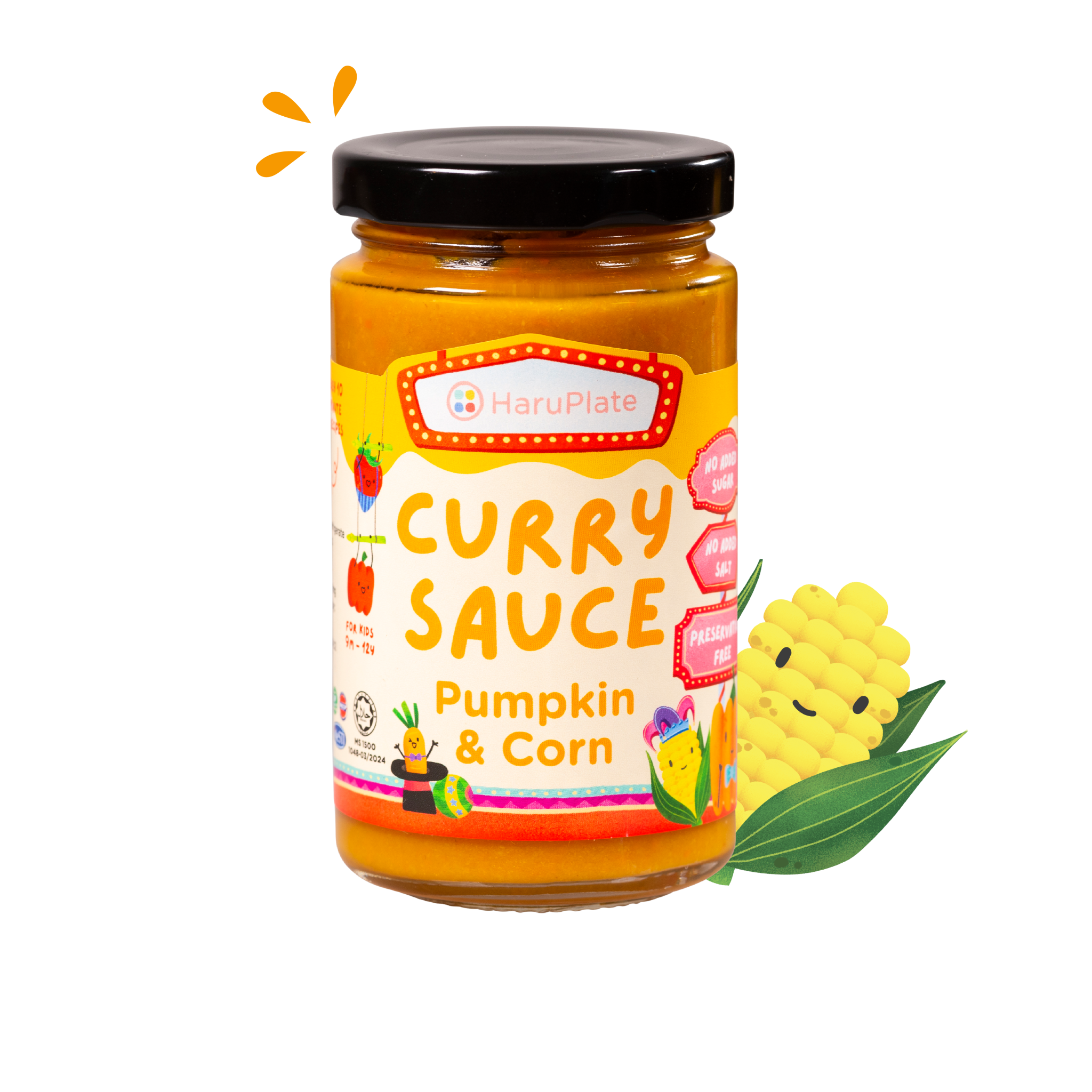 Curry Sauce: Pumpkin & Corn