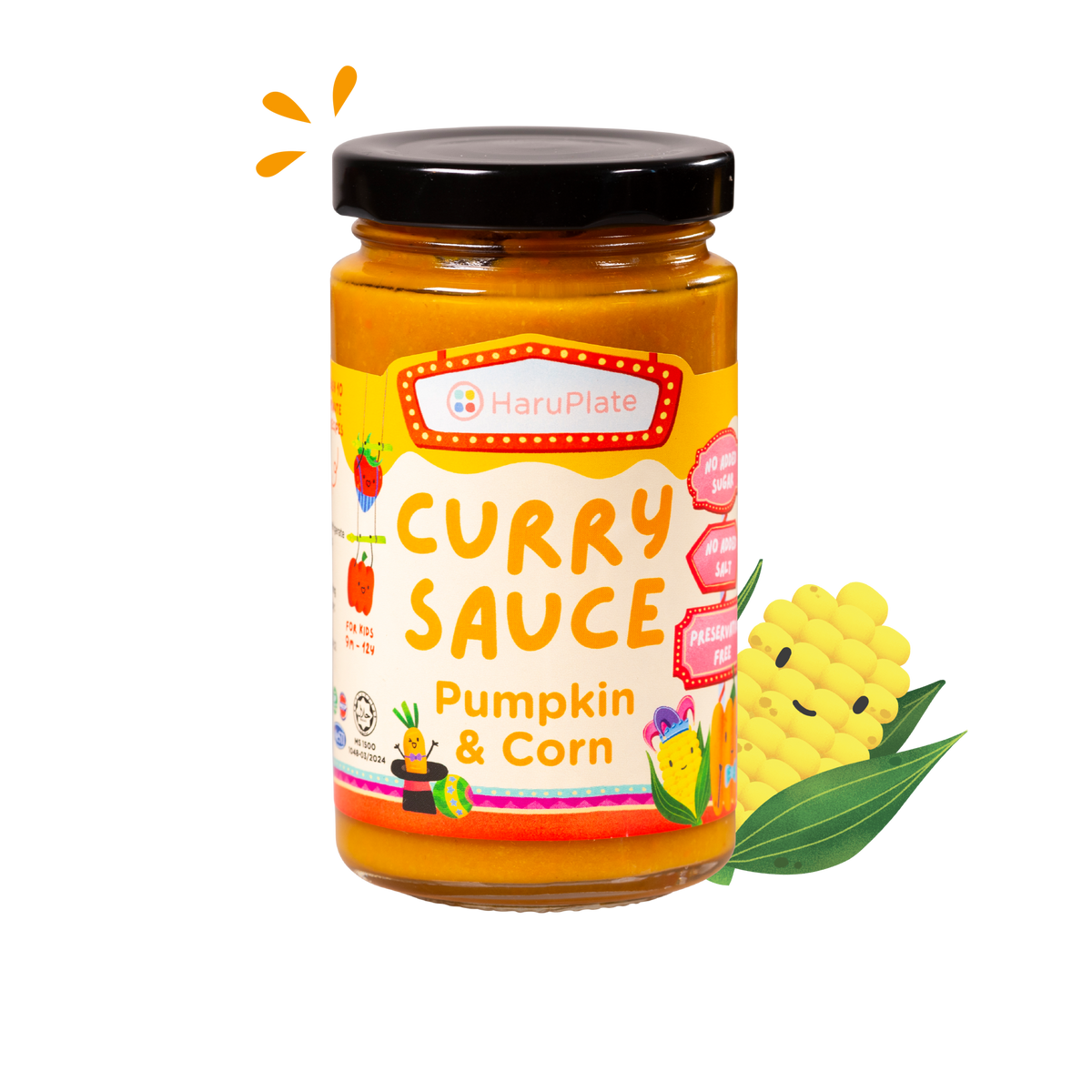 Curry Sauce: Pumpkin & Corn