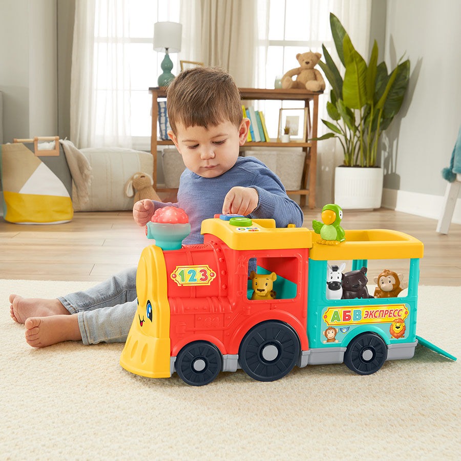FP LP Big Abc Animal Train - Astra Family