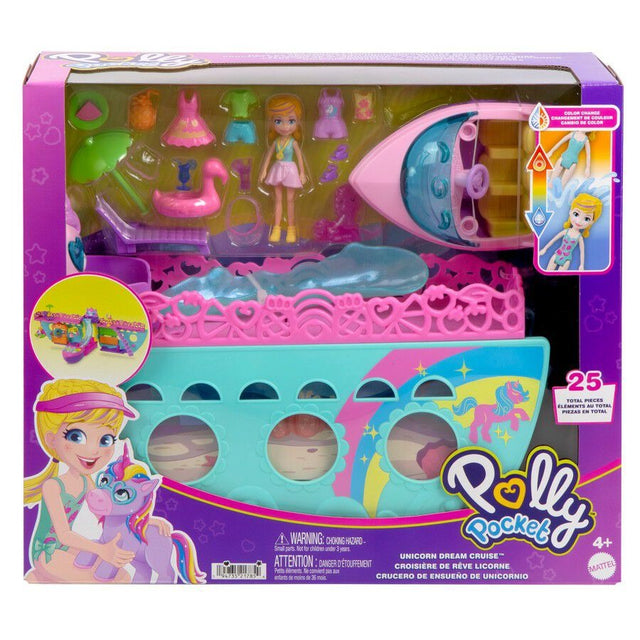 FP PP 3" Unicorn Boat Playset