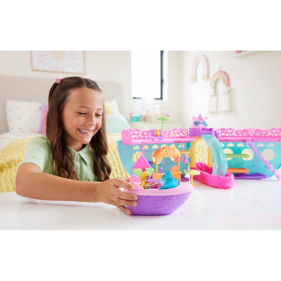FP PP 3" Unicorn Boat Playset