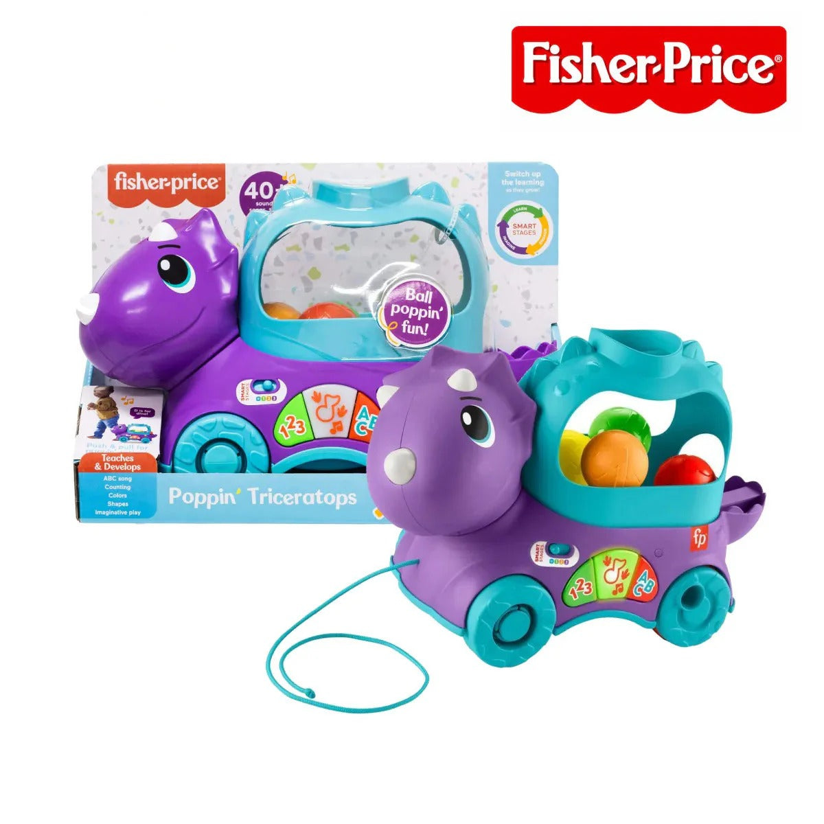 FP Poppin Triceratops - Astra Family