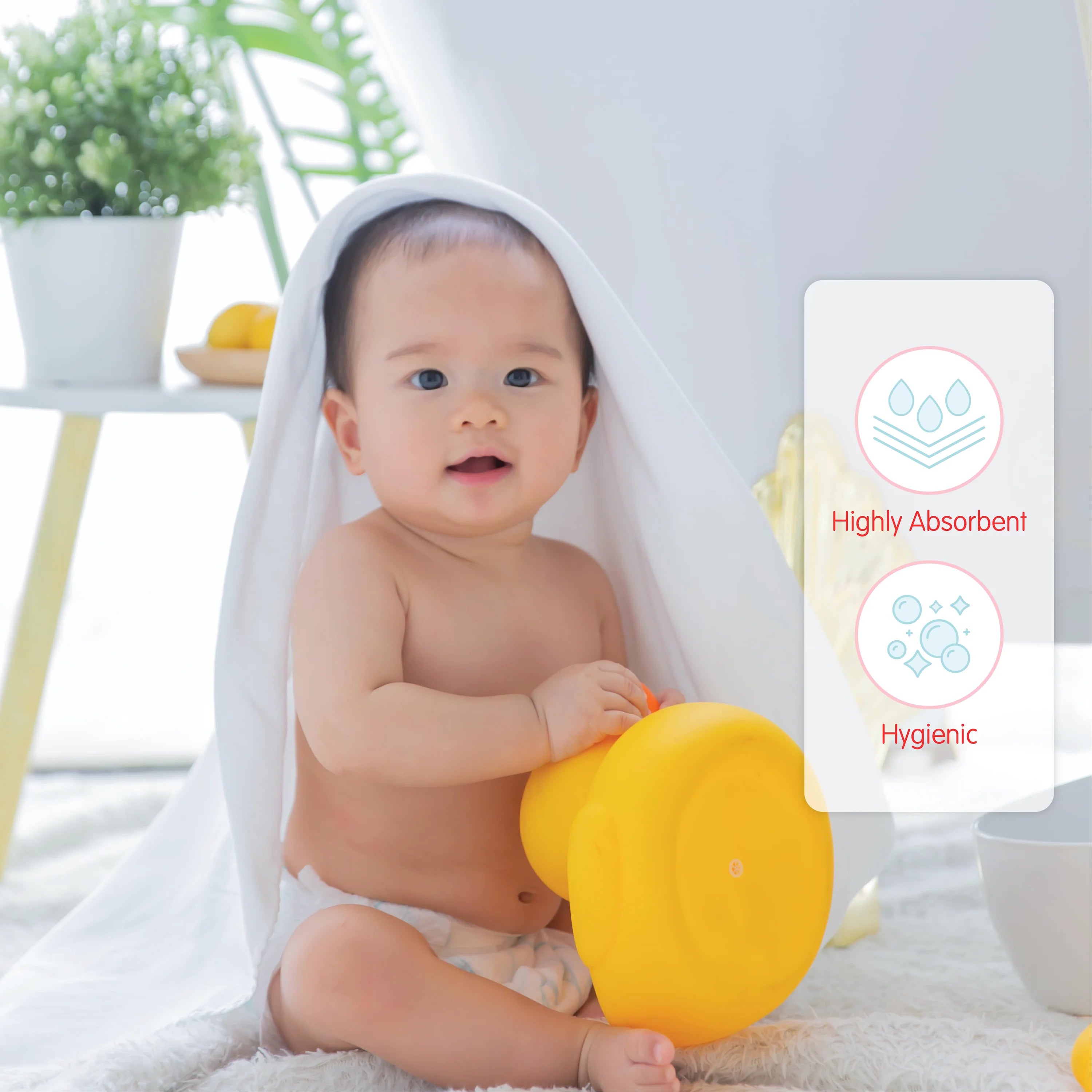 Gauze Large Bath Towel 2 pcs