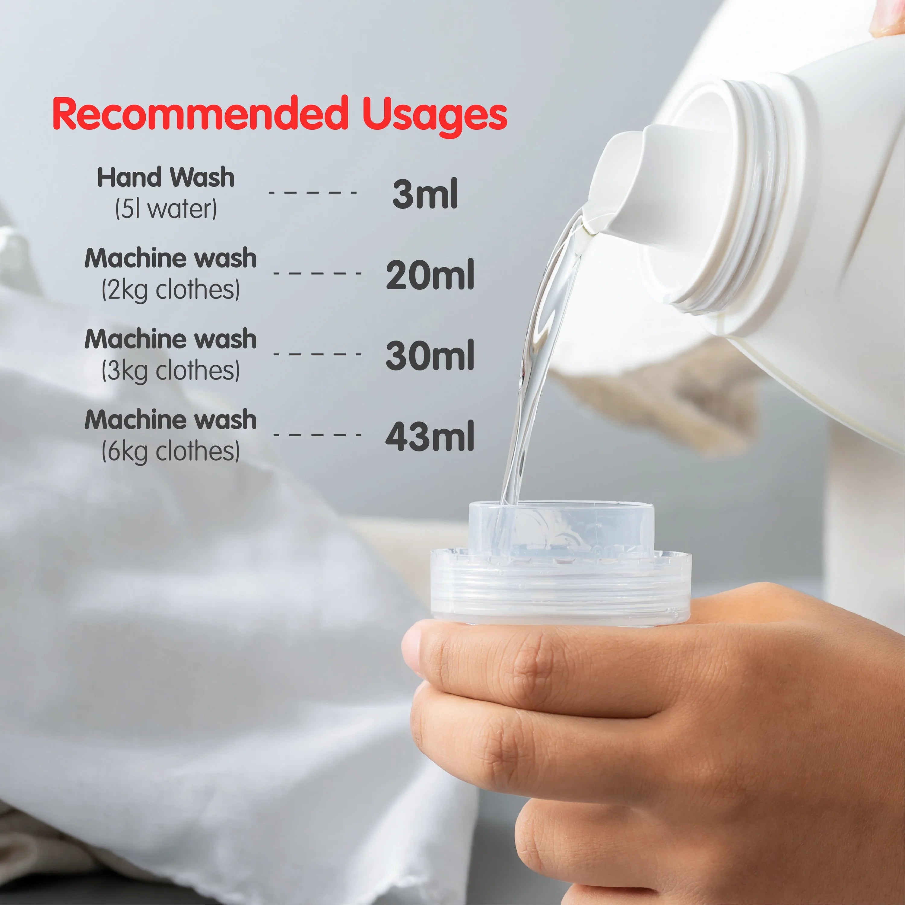 Gentle Baby Clothes Detergent 1000ml