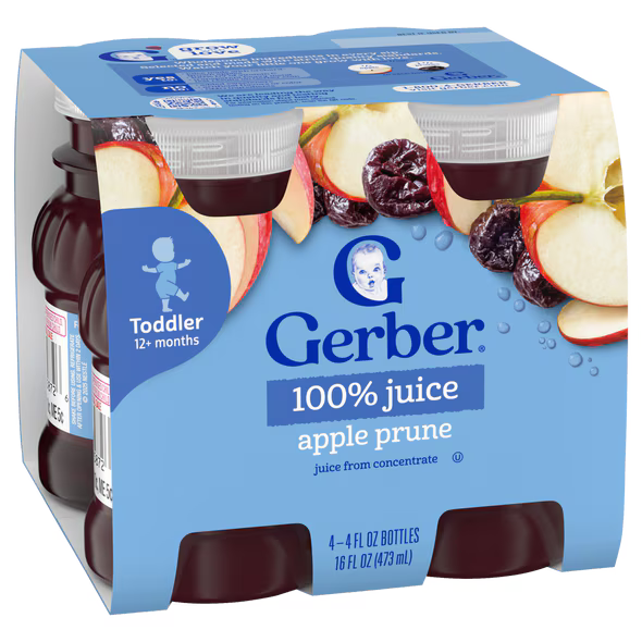 Gerber 100% Apple Prune Juice 473ml