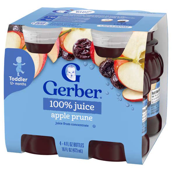 Gerber 100% Apple Prune Juice 473ml