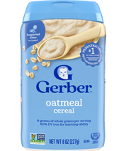 Gerber 1st Foods Oatmeal Single Grain Cereal 227g