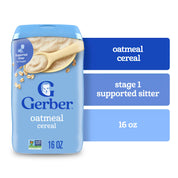 Gerber 1st Foods Oatmeal Single Grain Cereal 454g