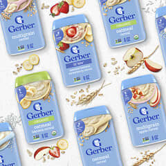 Gerber 1st Foods Organic Oatmeal Single Grain Cereal 227g