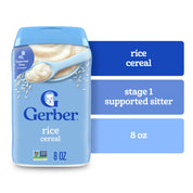 Gerber 1st Foods Rice Single Grain Cereal 227g
