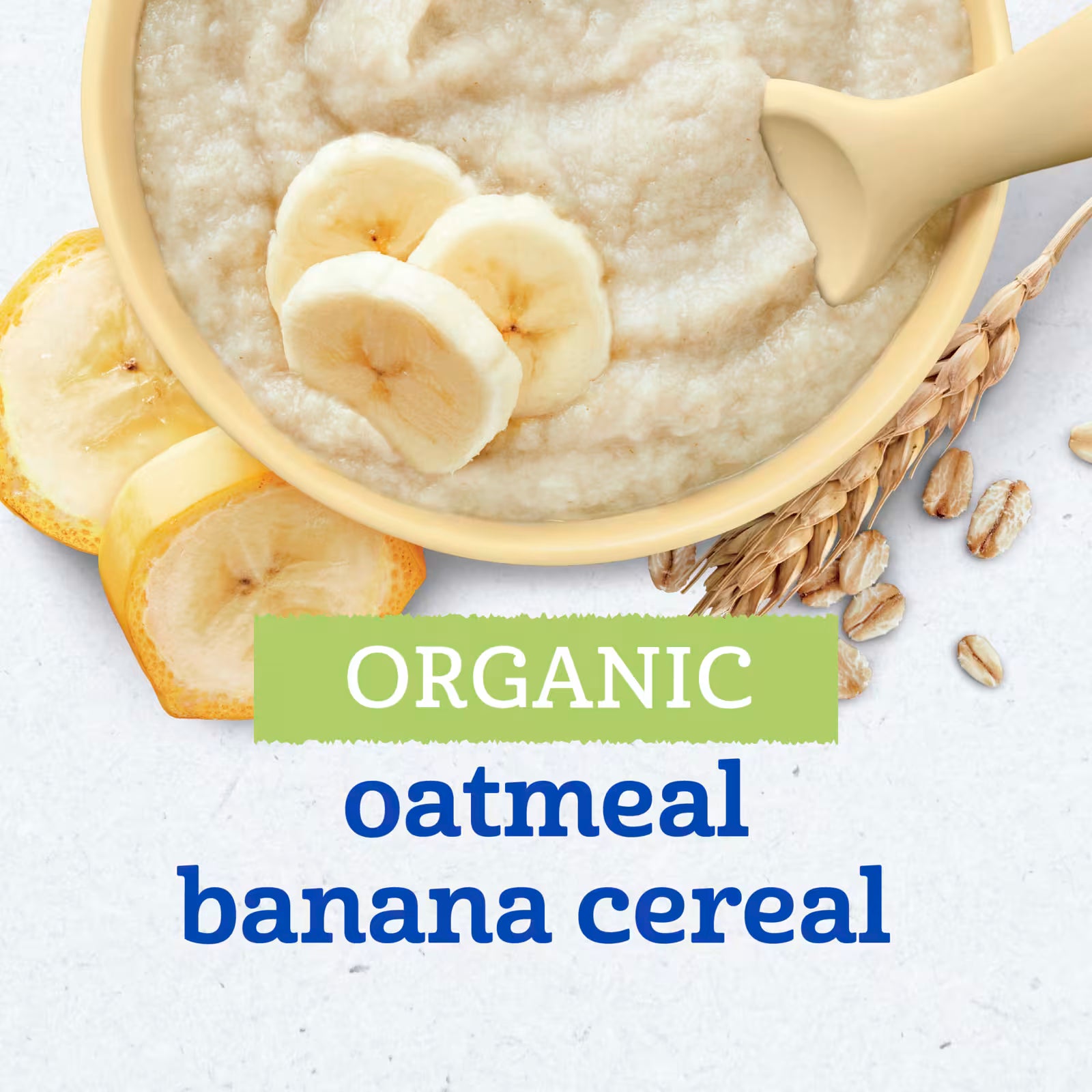 Gerber 2nd Foods Organic Oatmeal Banana Cereal 227g