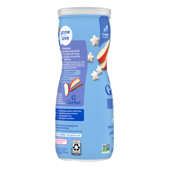 Gerber Apple Cinnamon Puffs 42g
