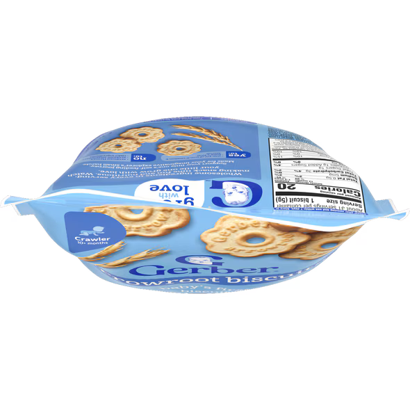Gerber Arrowroot Biscuits 155g