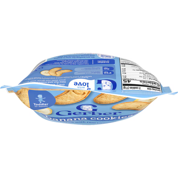 Gerber Banana Cookies 142g