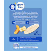Gerber Banana Peach Teethers 48g