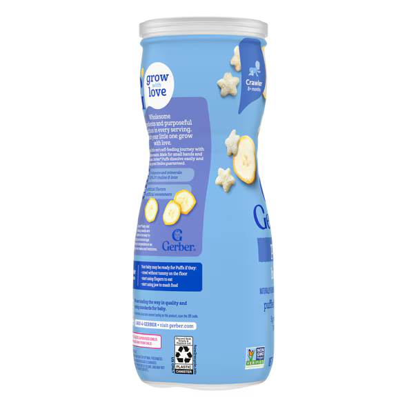 Gerber Banana Puffs 42g