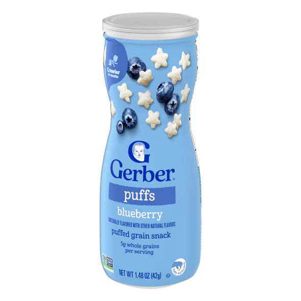 Gerber Blueberry Puffs 42g