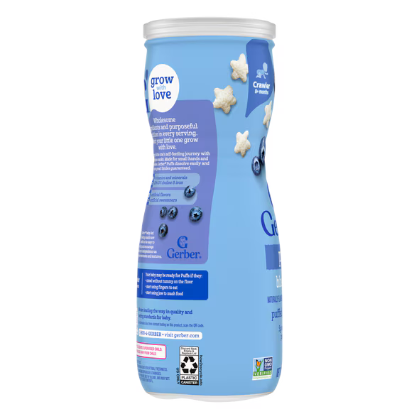 Gerber Blueberry Puffs 42g