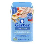 Gerber Hearty Bits Multigrain Banana Apple Strawberry Cereal 227g