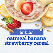Gerber Lil 'Bits Oatmeal Banana Strawberry Cereal 227g