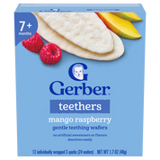 Gerber Mango Raspberry Teethers 48g