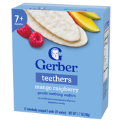 Gerber Mango Raspberry Teethers 48g
