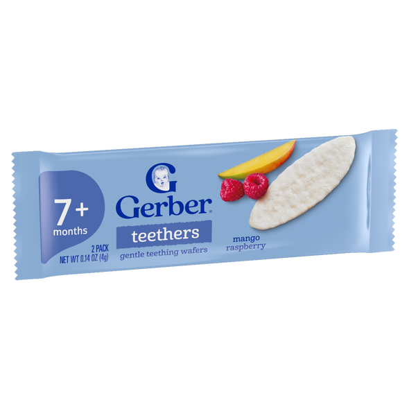Gerber Mango Raspberry Teethers 48g