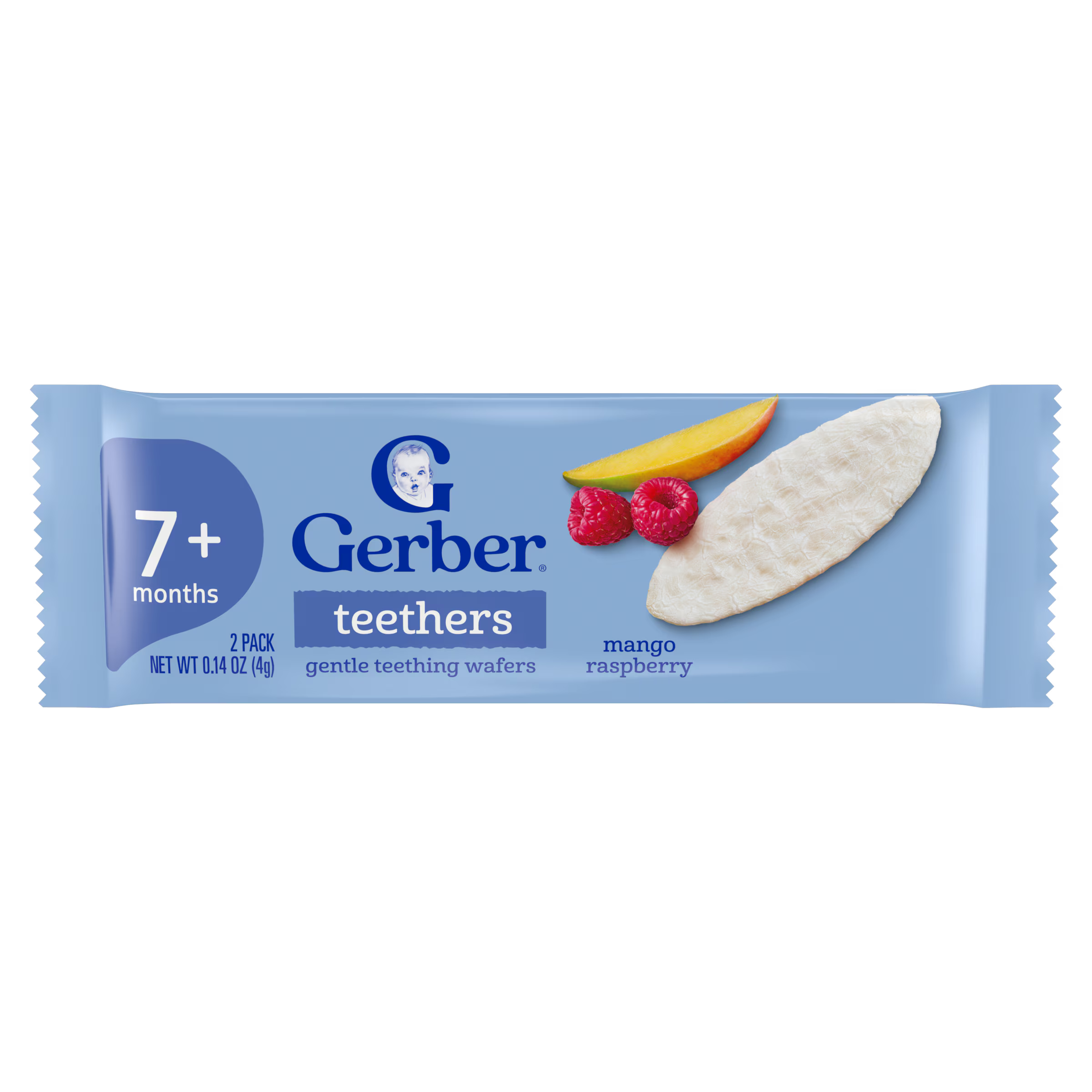 Gerber Mango Raspberry Teethers 48g