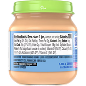 Gerber Organic Banana Glass Jar 113g