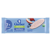 Gerber Organic Blueberry Apple Beet Carrot Teethers 48g